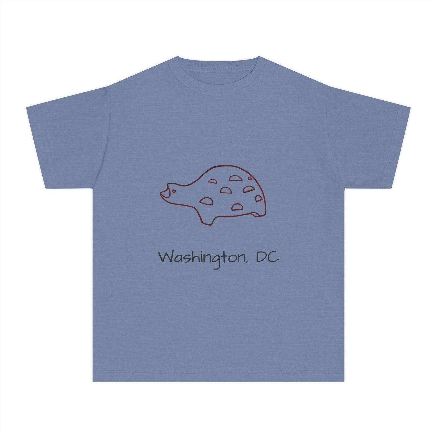 The Kids' Iconic Playground Turtle Tee: Washington DC Version