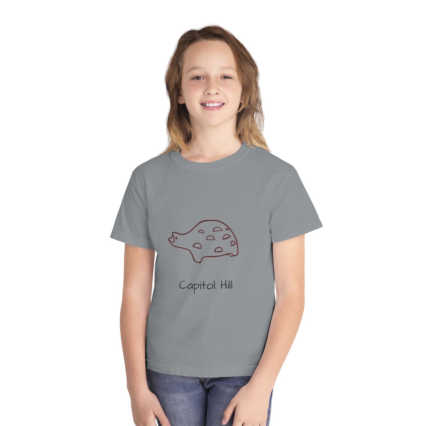 The Kids' Iconic Turtle T-Shirt: Capitol Hill Version