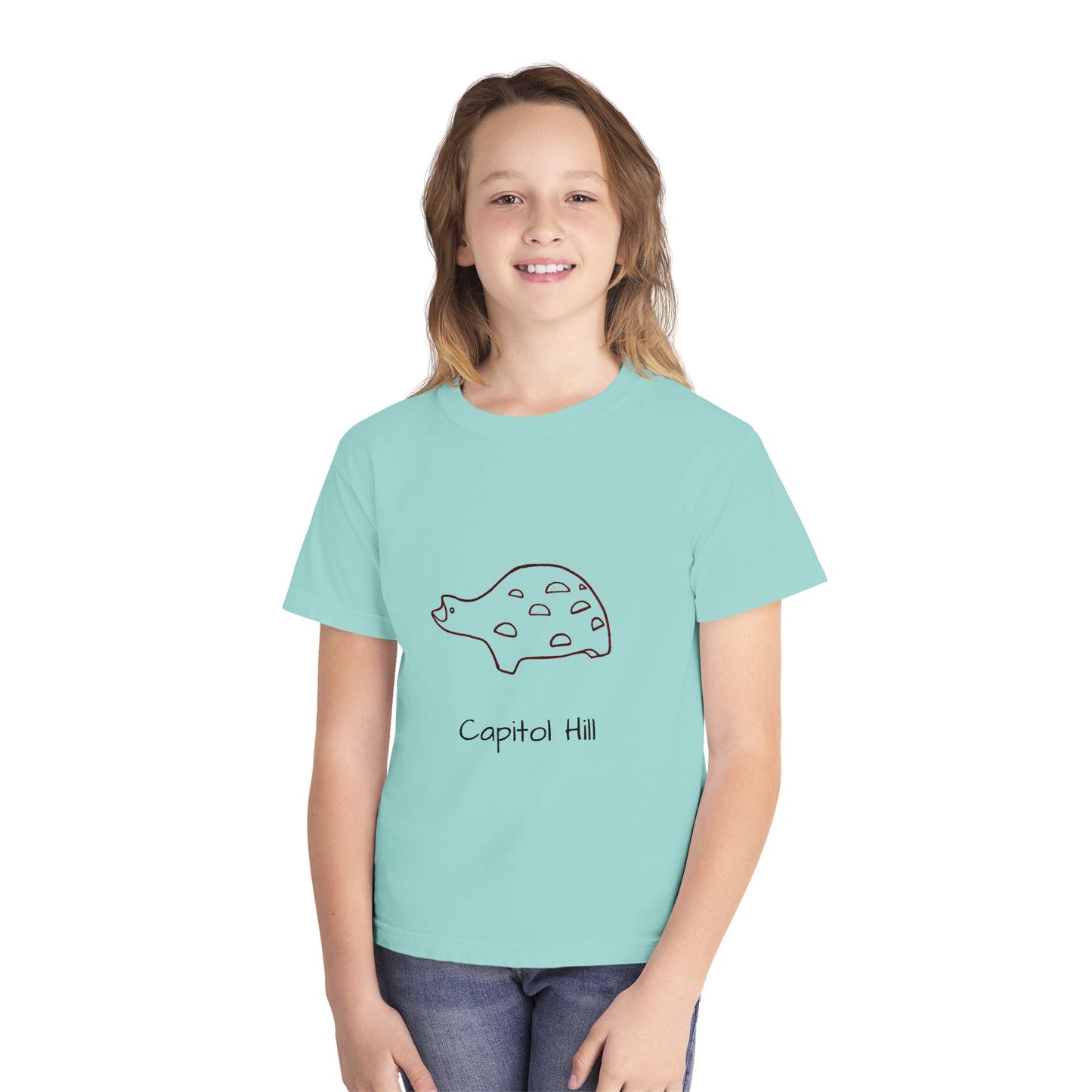 The Kids' Iconic Turtle T-Shirt: Capitol Hill Version