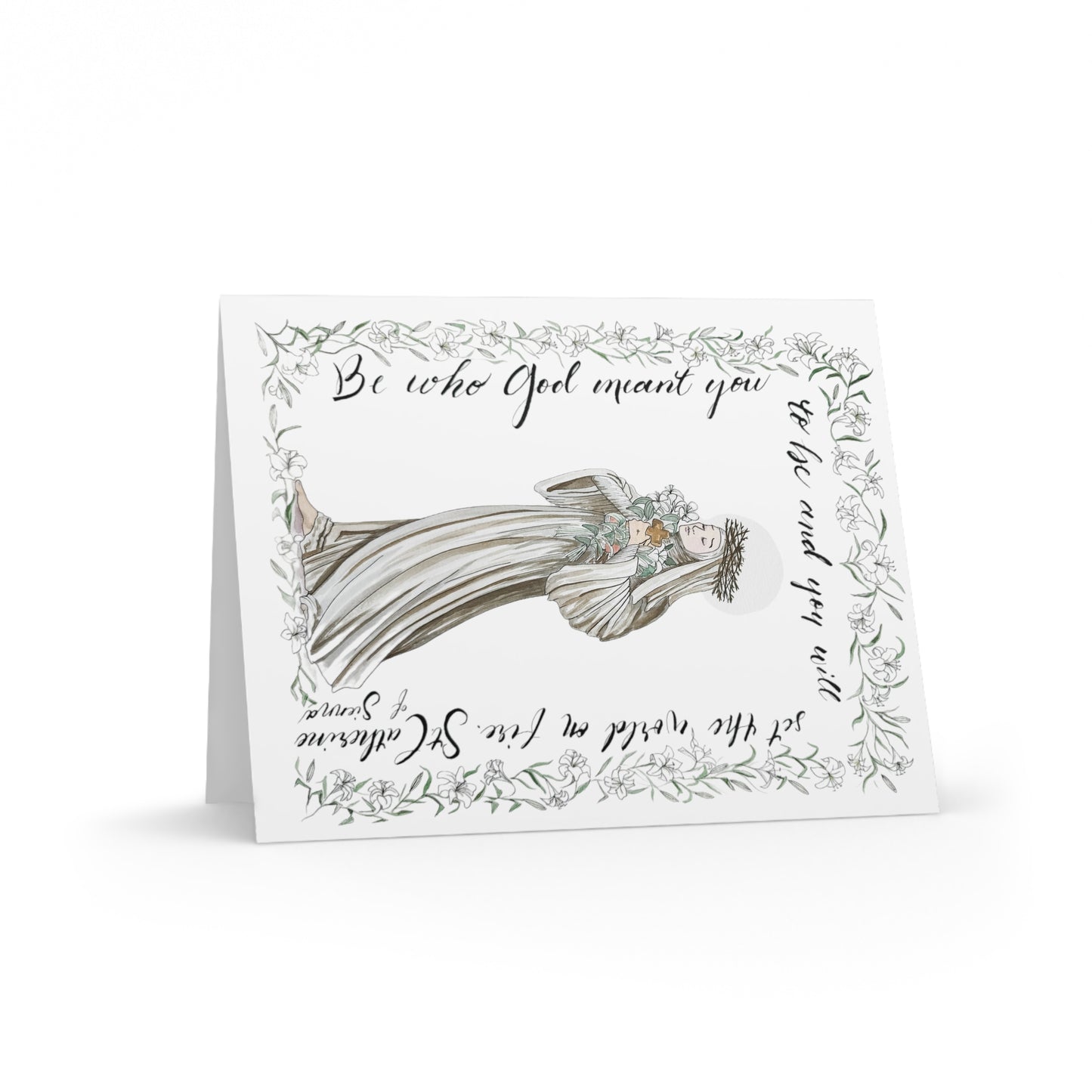 St. Catherine of Siena greeting cards: Bundle of Eight