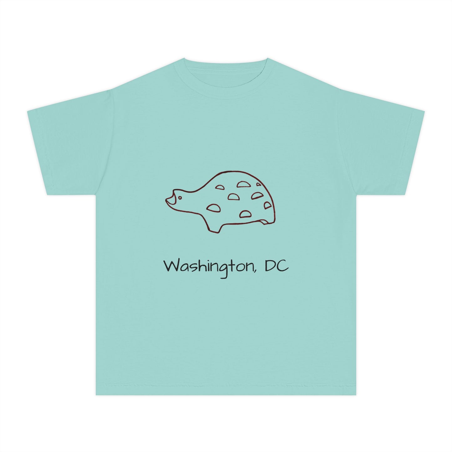 The Kids' Iconic Playground Turtle Tee: Washington DC Version