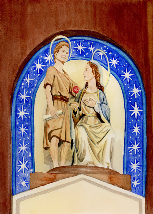 Heights Chapel Statue